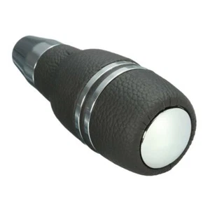 Black Car Automatic Gear Shift Knob Shifter Lever Head With Button - Bild 1 von 10