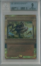 MTG Lord of Extinction - Amonkhet Invocations Masterpiece BGS 9 (9,85,9,9.5)FOIL