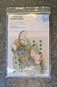 Creative Memories ART NOUVEAU Laser Cut Embellishments 2021 BRAND NEW  - Picture 1 of 2