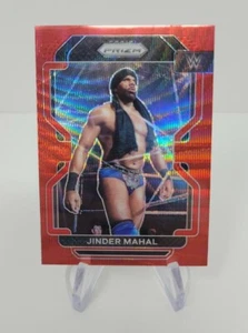 2022 Panini Prizm WWE Smack Down #132 Jinder Mahal Ruby Red Wave - Imagen 1 de 2