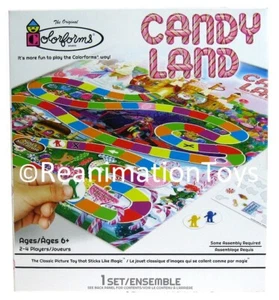 Hasbro Colorforms Candy Land Travel Size Mini Board Game Road Trip To Go New - Picture 1 of 1