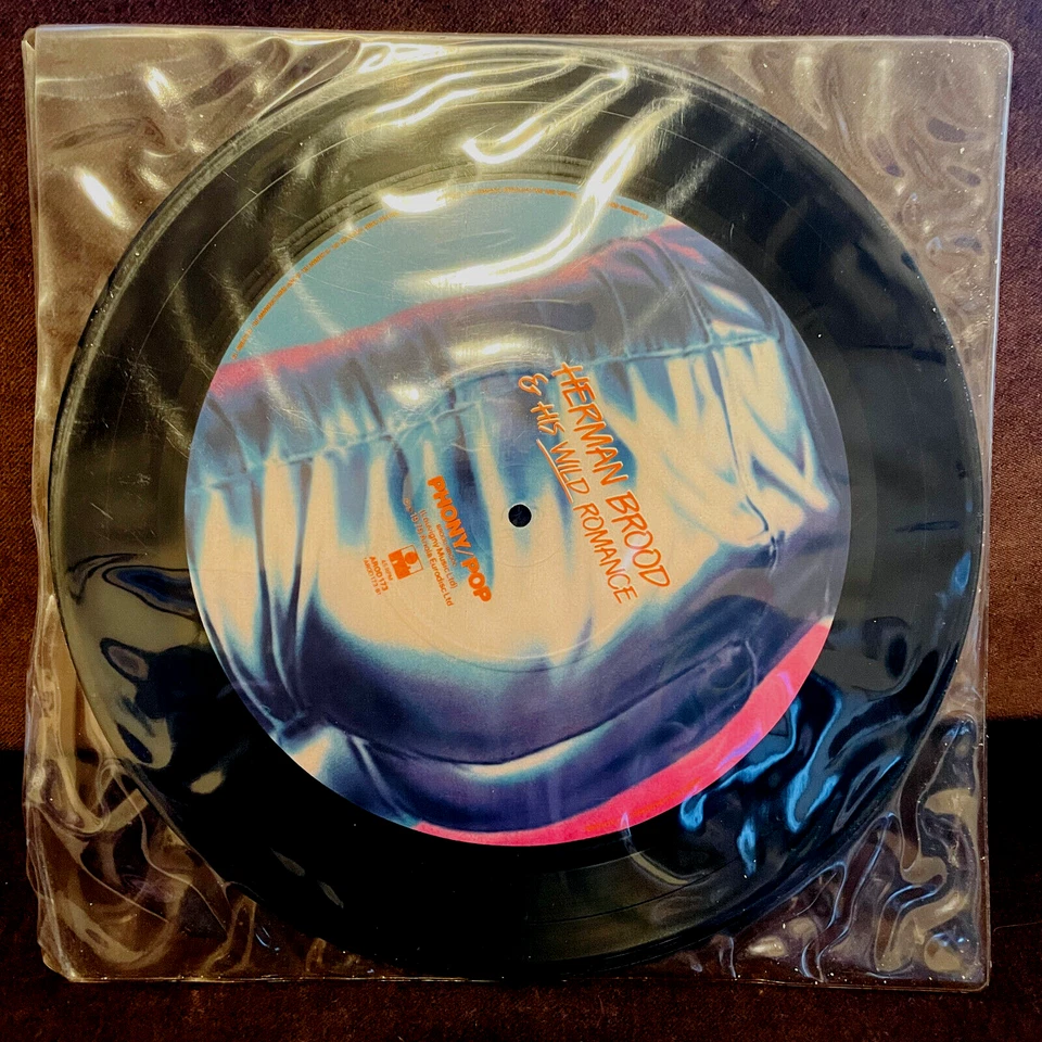 HERMAN BROOD And WILD ROMANCE-Saturday Night/Phony/Pop--Import  12" Picture Disc - Image 1 of 3