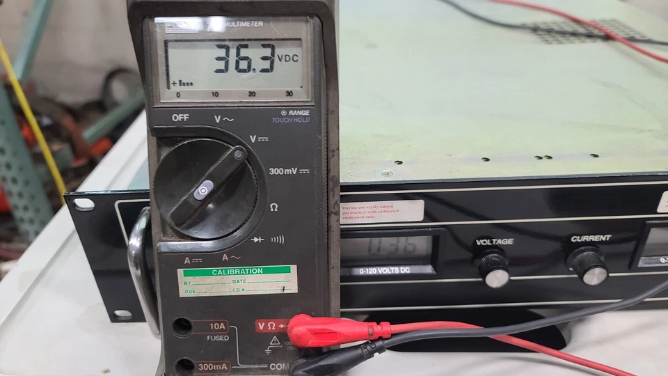 Power Ten P62B-120-25 System DC Power Supply 0-120VDC 0-25A #5 [B0S4] - Image 1 of 4