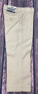 Galaxy Beige Khaki School Uniform / Casual Dress Pants Boys Sz 4 NWT - Picture 1 of 8