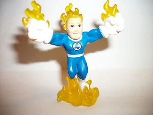 Figura de cómic Marvel Super Hero Squad 1-2" RARA Antorcha de los Cuatro Fantásticos - Imagen 1 de 1