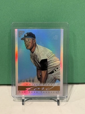 2003 Topps Gallery Hall of Fame #44 Whitey Ford Artist's Proofs - Image 1 of 2