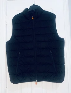 Save The Duck Puffer Weste Herren XL schwarz Full Zip Jacke - Bild 1 von 3