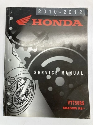 Honda VT750 VT750RS Shadow RS 2010-2013 manual de reparación de servicio OEM TM Foto 1 de 4