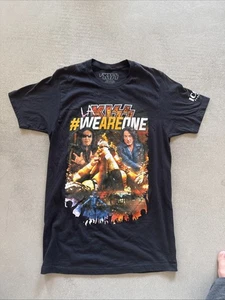 LA KISS Black #We are One 2016 Football  Schedule Graphic T-Shirt Size Small - Picture 1 of 4