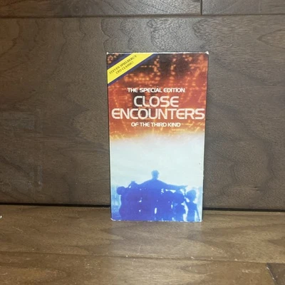 VHS Close Encounters of the Third Kind 1988 Special Edition Sci-fi Fantasy Rare - Image 1 of 4