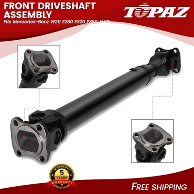 Front Driveshaft Prop Shaft Assembly Fits Mercedes-Benz W211 E280 E320 E350 AWD - Image 1 of 4
