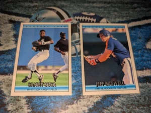 1992 Donruss 740 Sammy Sosa ⚾ White Sox  & HOF Jeff Bagwell 🔥Lot🔥⚾FREE SHIP ⚾ - Picture 1 of 5