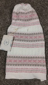 The Prairie by Rachel Ashwell Cathy Dog Jacket, fleece lined sweater Size M - Picture 1 of 4