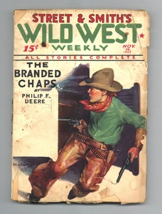 Wild West Weekly Pulp Nov 12 1932 Vol. 71 #5 PR Low Grade - Picture 1 of 3