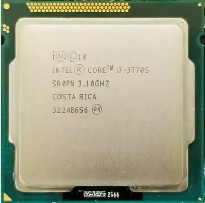 3rd Gen Intel Core i7-3770S LGA1155 CPU Processor Quad-Core 3.1GHz SR0PN - Image 1 of 2