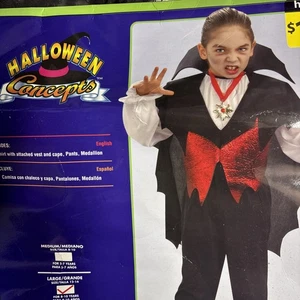 Kinder Vampir Kostüm Cosplay Alter 12-14 Jahre - Bild 1 von 10