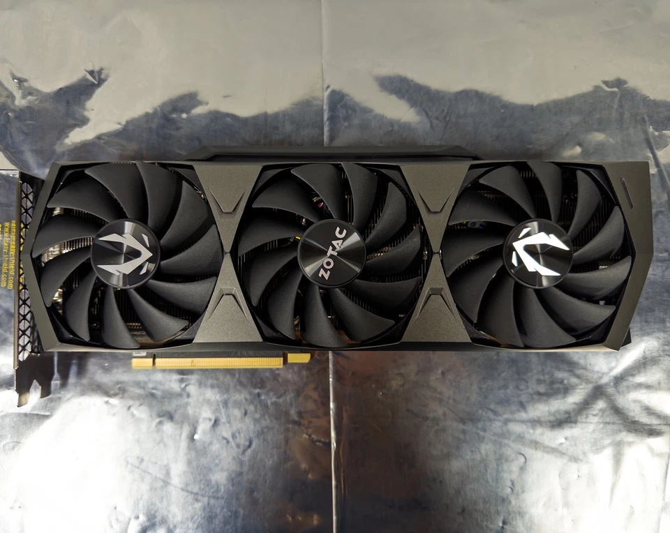 ZOTAC GAMING GeForce RTX 3080 10gb Trinity OC LHR GDDR6X GPU Video Card READ! - Image 1 of 4