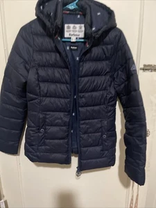 Ladies Barbour Fibre Down Jacket With Damage Left Upper Shoulder US 6/UK 10. - Picture 1 of 13