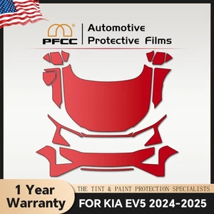 For KIA EV5 2024-UP PRO Full Front PreCut Paint Protection Film Gloss Clear PPF - Picture 1 of 20