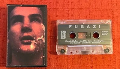 FUGAZI-RARE EP CASSETTE TAPE-MARGIN WALKER-1989 US ISSUE ON DISCHORD RECORDS - Image 1 of 4