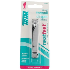 2 Pack Trim NeatFeet Deluxe Toenail Clipper - Picture 1 of 2
