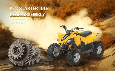 Conjunto de engranaje de ralentí de arranque para ATV Can-Am DS70 DS90 2008-20 reemplazar V28100CJF000 Foto 1 de 4