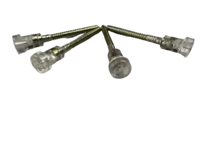 VITI FANALI POSTERIORI FANALINI ANTERIORI A112 FIAT 124 125 126 127 128 131 4 PZ - Picture 1 of 5