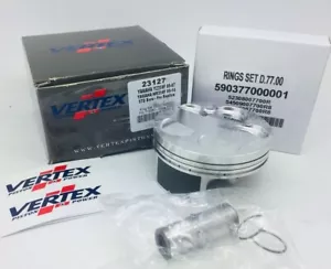 Pistón, clips y pasador de vértice Yamaha YZF 250 2005-2007 tamaño C 3127C 76,96 mm - Imagen 1 de 1