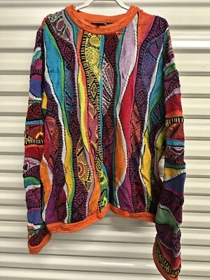 VGT Men’s Authentic Australian Multicolor Coogi Sweater Sz 3xl  - Image 1 of 4