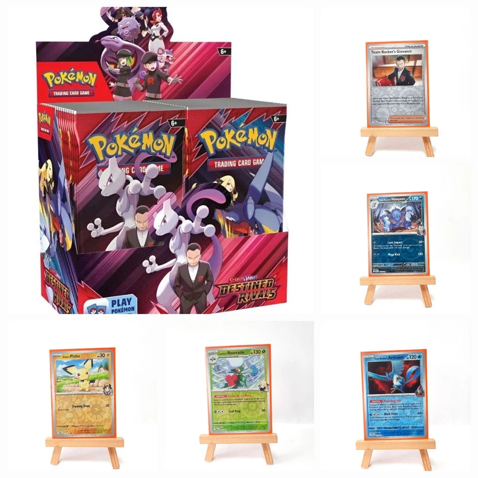 Pokemon Destined Rivals DRI EN Einzelkarten Reverse + Holo Near Mint in Sleeve - Bild 1 von 1