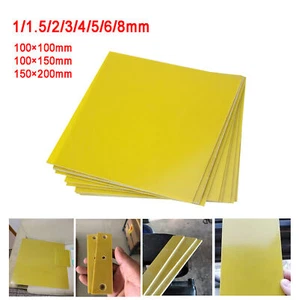 Tablero de vidrio epoxi 3240 hoja de placa de fibra de vidrio | grueso 1,0 mm-8 mm | varios tamaños - Imagen 1 de 6