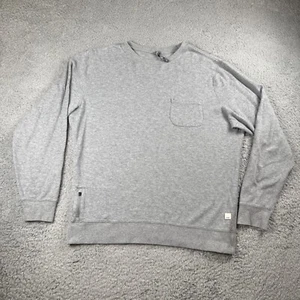 Vuori Jeffreys Sweatshirt Mens Large Gray Pullover Sweater Pocket V218 - Picture 1 of 6