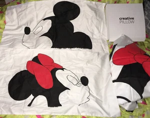 Model ZiP SHEET SeT WALT DISNEY MICKEY MOUSE Creative Pillow HAND MADe ANIMATION - Picture 1 of 8