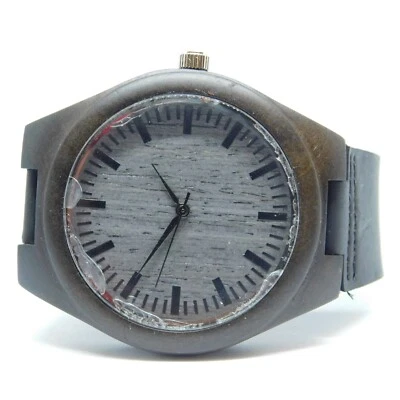 To My Man Wooden Case Quartz Analog Men's Watch New Battery - Image 1 of 4