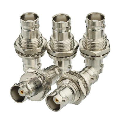 5X CCTV BNC Adapter Female for Ham Radio HD Video HDTV Monitore Cameras Recorder - Image 1 of 4