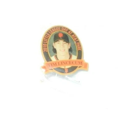 SF GIANTS TIM LINCECUM LITTLE LEAGUE DAY AT AT&T PARK PINS SGA SAN FRANCISCO  - Image 1 of 3