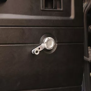Aluminum Alloy Rear Door Window Crank Parts Fits Land Rover Defender L316 04-18 - Picture 1 of 16