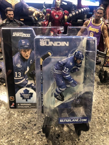 McFarlane Mats Sundin Toronto Maple Leafs Series 1 Blue Jersey Action Figure Cover