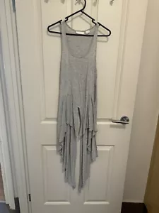 Sass And Bide Long Tank Top Great Xxs Viscose Metalic Moonshadow - Picture 1 of 4