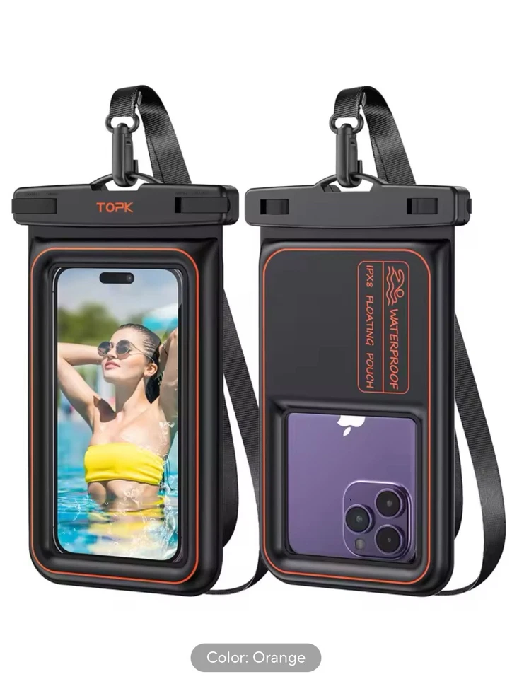 Waterproof Phone Pouch Floating Dry Bag Waterproof Phone Case - image 1 of 4