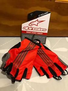 Alpinestars CYCLING RIDGE Men's SHORT Finger Gloves LARGE - Picture 1 of 2