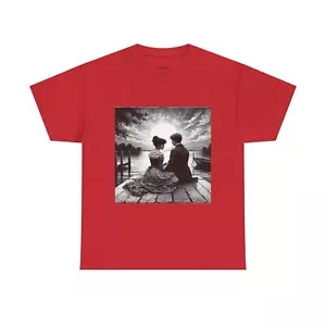 Romantic Couple Graphic Tee, Unisex T-Shirt, Love Gift, Couple's Apparel, Gift - Picture 1 of 13