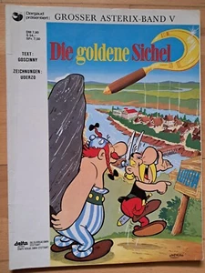 GROSSER ASTERIX BAND V von 1991 Die goldene Sichel - Z1-2 Comic-Album - Bild 1 von 3