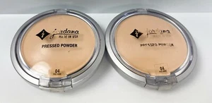Nuevo (2) JORDANA Polvo Prensado Perfecto 04 BEIGE *Hecho en EE. UU. **LEER POR FAVOR - Imagen 1 de 9