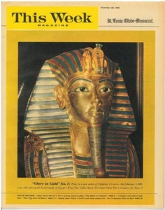 This Week Magazine October 22 1961 Tutankhamen Edgar J Hoover article LB3 - Picture 1 of 1