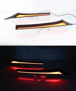 2X LED Rear Bumper Lamp Reflector Driving Brake Light For Mazda CX-5 2017-2021 - Picture 1 of 7