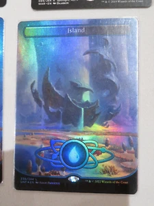 FOIL ISLAND (236) (FULL ART) Unfinity Magic MTG NM - Picture 1 of 2