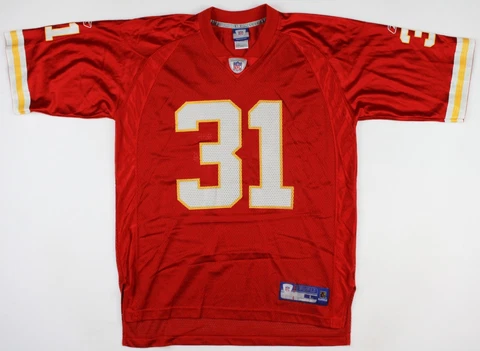 Priest Homes Kansas City Chiefs Vintage Reebok NFL Football Jersey Size Large Cover