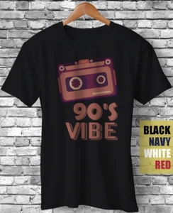 Retro Design T-Shirt Kassette 90er Vibe Vintage klassisches Motiv lustig Geburtstag Geschenk - Bild 1 von 5