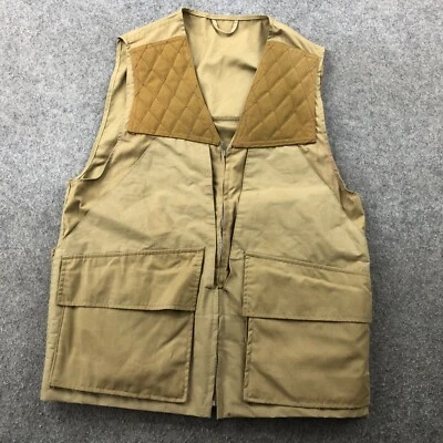 Vintage Sportsman Apparel By Browning Vest Men Medium Padded Shoulder Hunting - Image 1 of 4